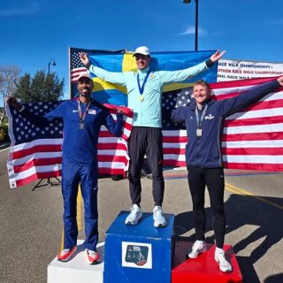 2026 Starts With A Bang
The inaugural USA Marathon (open) and Half Marathon (masters) championship events were held in Santee, CA on January 11. Toeing the line for the Raleigh Walkers were Jordan Crawford and Bricyn Healey at the Marathon distance and Michael Bartholomew at the Half Marathon. 
Find out how they did today!
https://raleighwalkers.com/2026/01/12/2026-starts-with-a-bang/