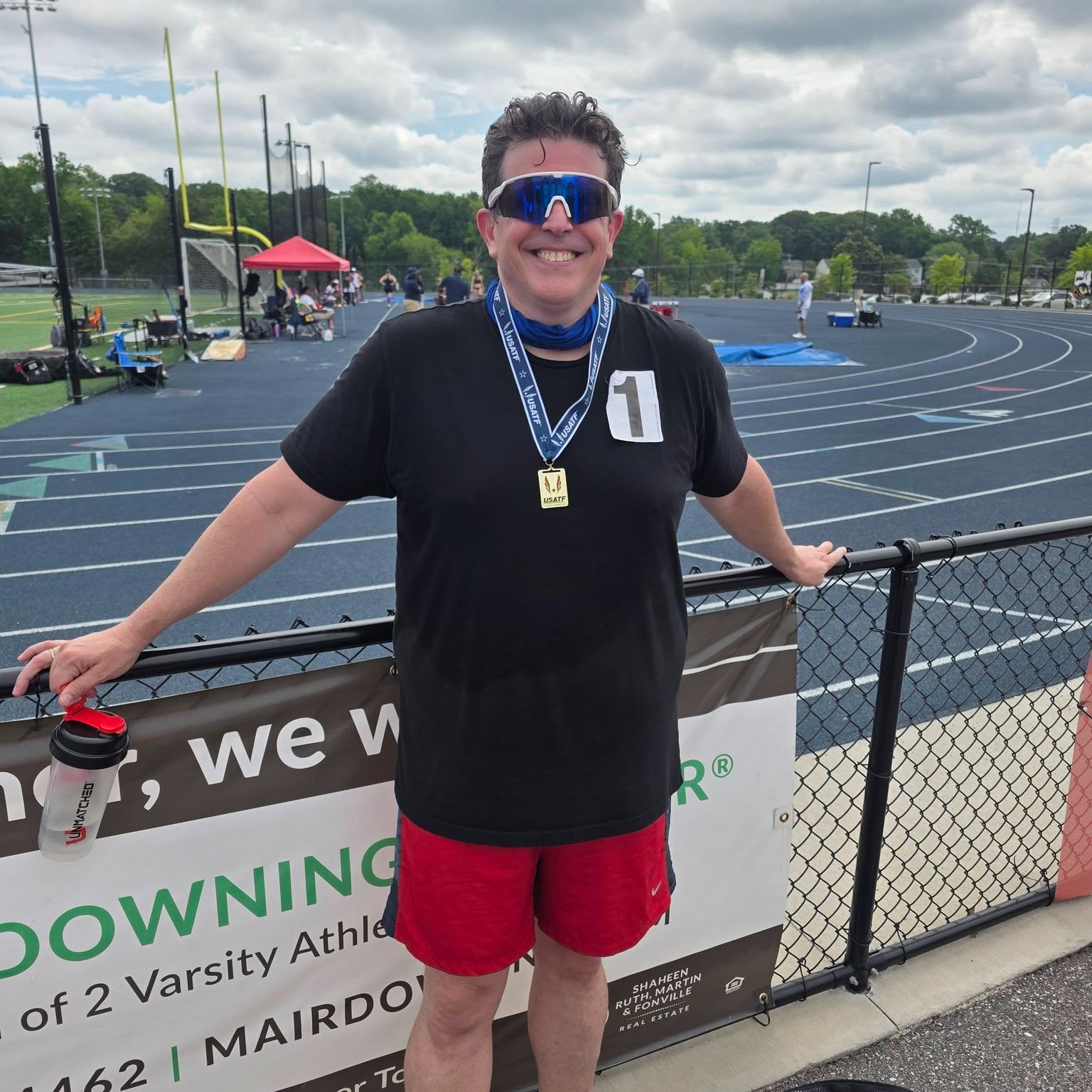 Pryor & Clemmons Win At SE Masters
Richmond, VA saw the combined excellence of Keith Pryor and Patricia Clemmons at the Southeast Masters Championship. Pryor (M50-54) won the 5000m Race Walk overall in 35:28.08. Patricia (W65-69) was 2nd overall, winning her age group in 39:36.07 to set a new team record by 13 seconds.

Patricia continued her day by taking medals in the Long Jump (2.01m – 2nd), Triple Jump (5.93m – 1st), and High Jump (0.95m – 1st). The TJ performance is another team record.

Team scoring ended with the Men in 22nd place (10 pts) and Women in 11th place (38 pts).