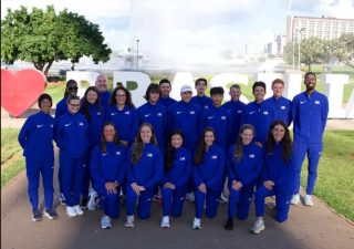 Healey & Crawford Excel in Brazil

Briycn Healey and Jordan Crawford made their annual Team USA trip, this time to Brasilia, Brazil, to compete in the World Team Championships.

Healey began the day in the Marathon, where he was the top USA finisher in 46th place with a time of 3:48:15. Bricyn set a new personal record by nearly 2 minutes in humid conditions and at altitude. Only 2 USA athletes competed in this distance, so no team score was achieved.

Crawford followed in early afternoon, racing the Half Marathon. The hotter weather had some effect in the 2nd half of the race. Jordan finished a solid race in 52nd place with a time of 1:39:39, 3rd on Team USA, which finished 13th in the team scoring with 140 points.