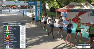 Crawford Sets New Half Marathon Best
Fresh off his excellent performance at altitude in Brazil, Jordan Crawford was back at it in Czechia in another Team USA event. On what is likely the fastest course in the world, Jordan did not disappoint in finishing 41st at the Podebrady Gold Meeting in a new best of 1:33:33, a full 5:18 improvement on his personal best and team record. In case you were wondering, that’s 7:08 mile pace walking.