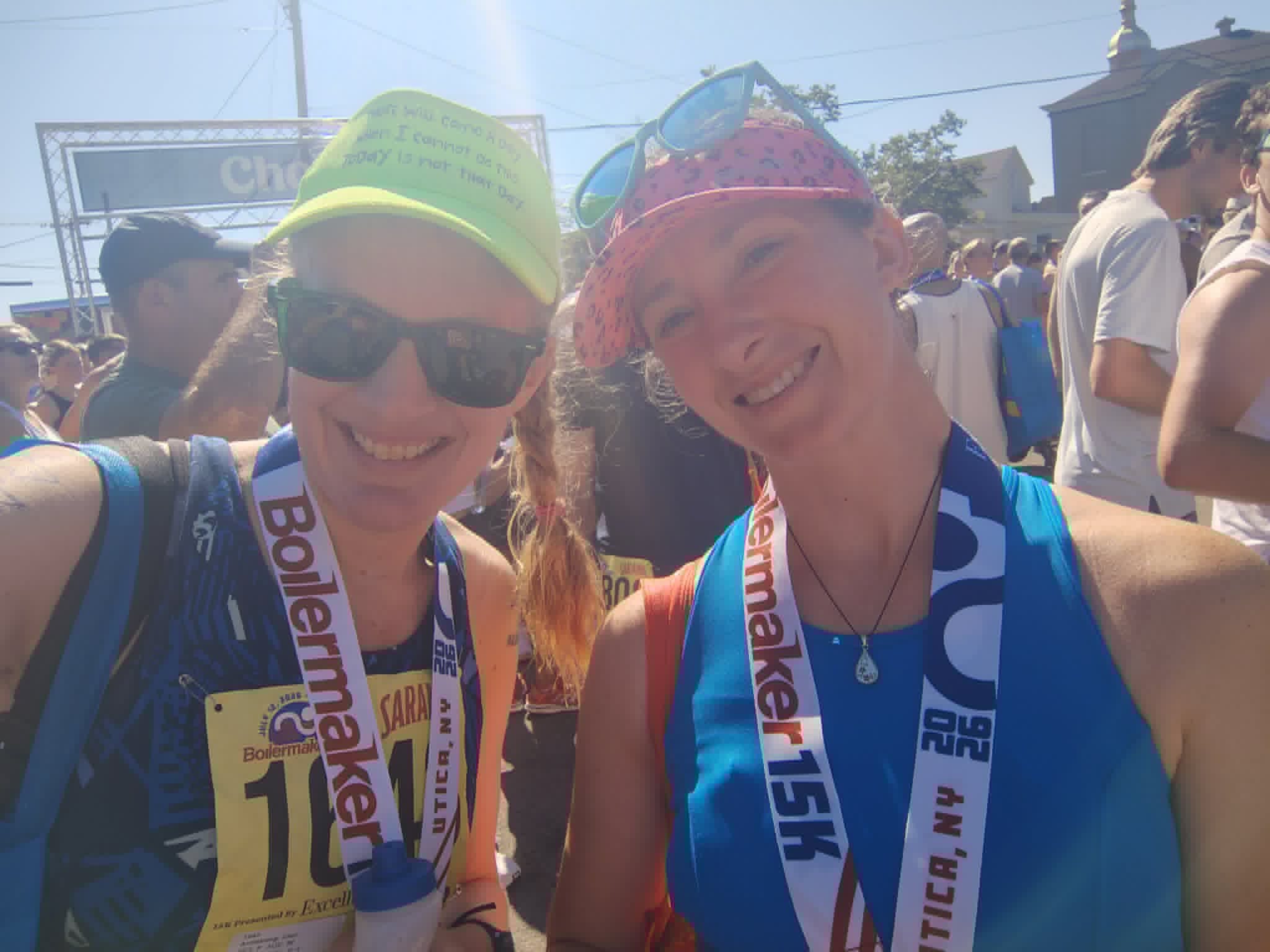 A Boilermaker Blast
Cher Armstrong blasted the Boilermaker 15 km course in a new PR and team record of 1:09:31 (gun – 1:10:36) to finish 10th in the W35-39 age group and 916th out of the 9100+ finishers. Cher’s time bests the previous record of 1:12:58, that was set earlier this year, by 3:27.